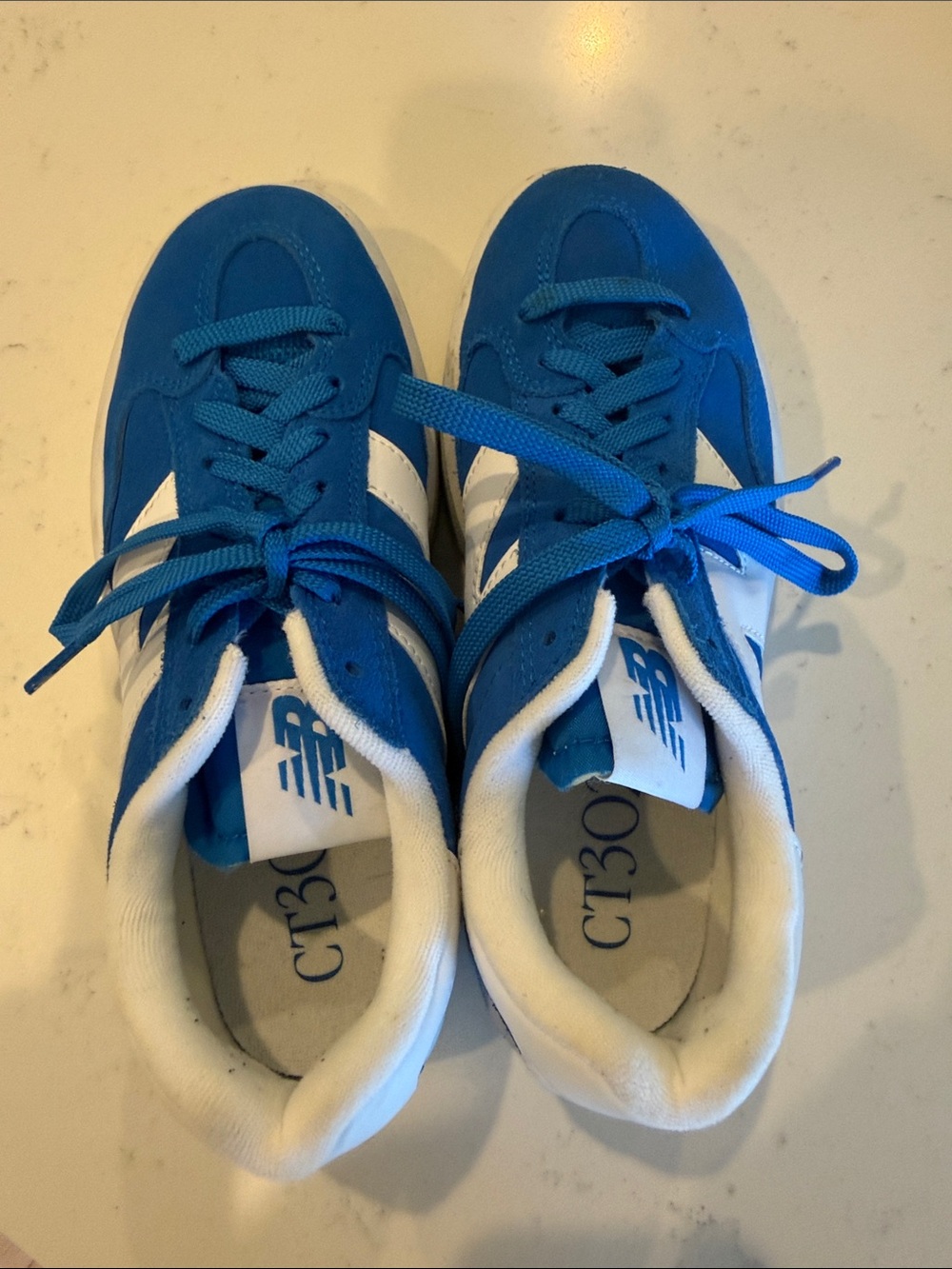 New Balance Blue and White CT300 Sneaker